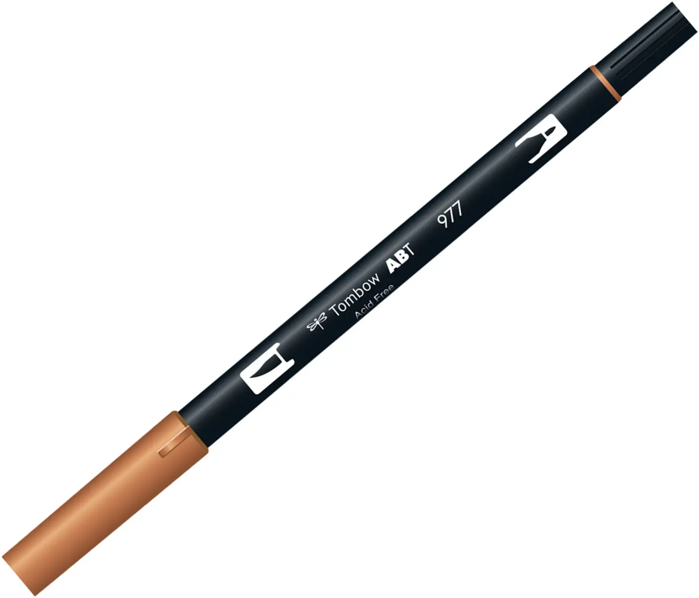Tombow ABT 雙頭水性彩色毛筆/ Saddle Brown