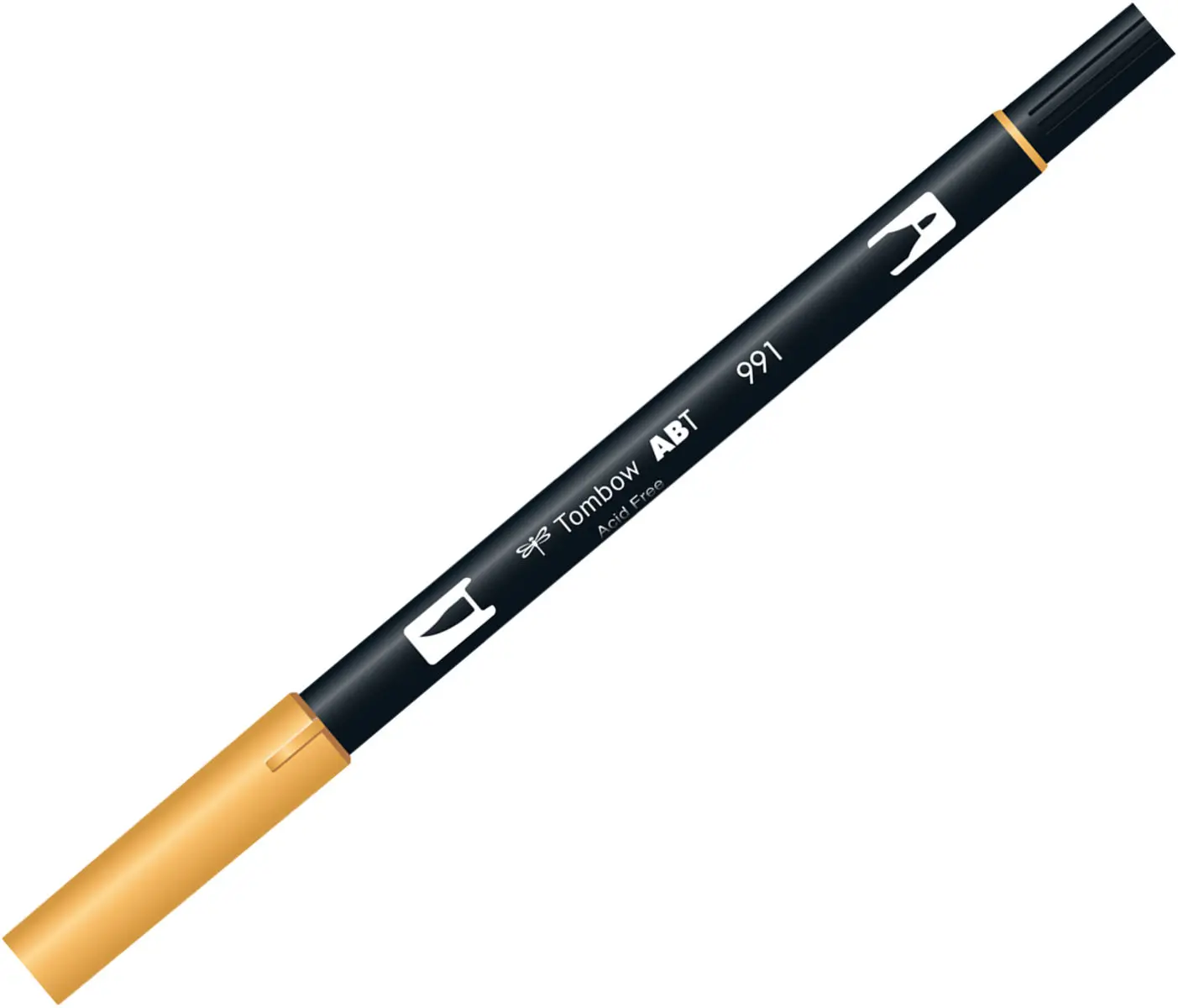 Tombow ABT 雙頭水性彩色毛筆/ Light Ochre