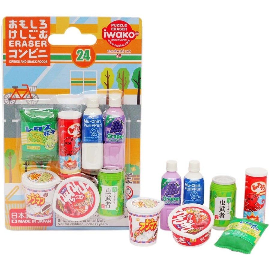 iwako造型橡皮擦/ 飲料.點心