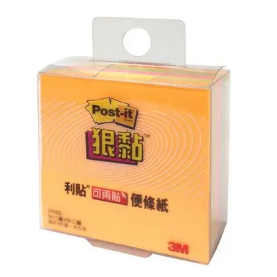 3M狠黏紙磚便條紙/ 正方形