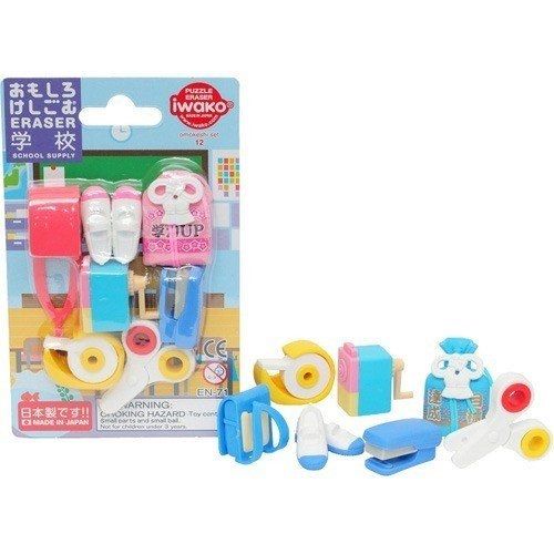 iwako文具用品橡皮擦組