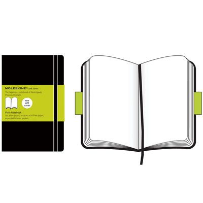 MOLESKINE 經典筆記本/ 軟皮/ 口袋型/ 空白/ 黑