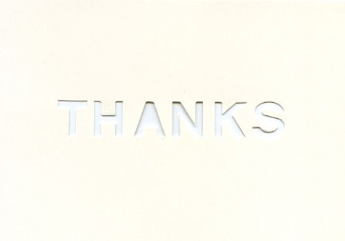 【誠品獨家】日本7 days cards 明信片/ Thanks/ Hollow