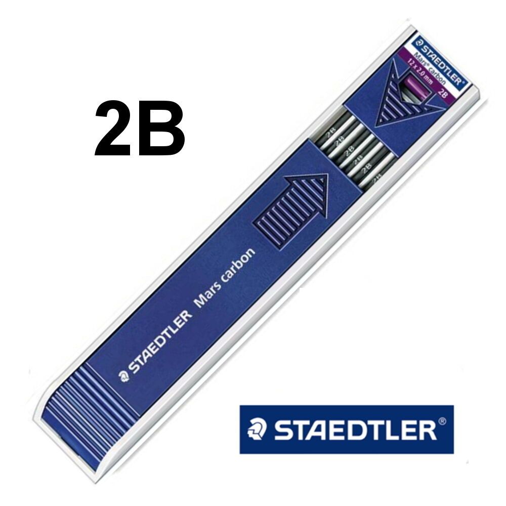 STAEDTLER工程筆芯12支入/ 2B