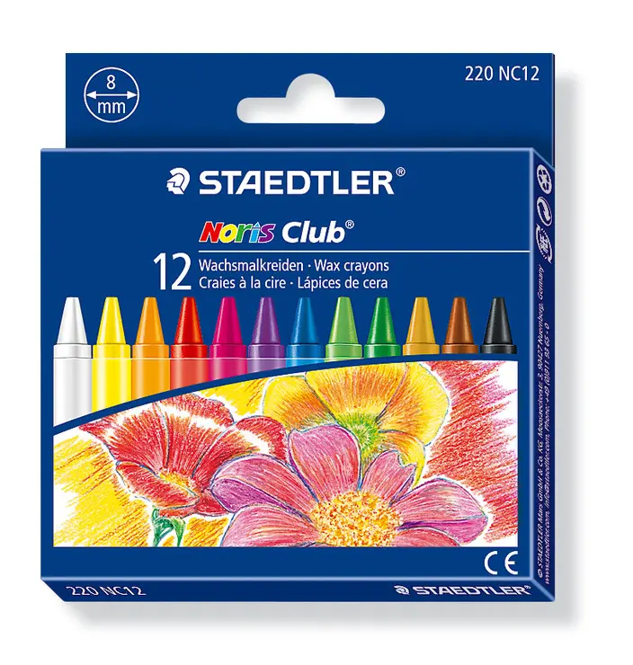 STAEDTLER MS NC油蠟筆/ 12色組
