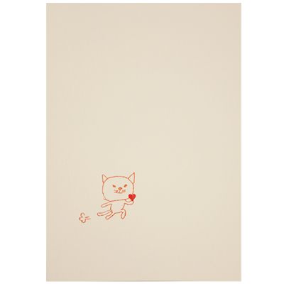 【誠品獨家】日本7 days cards 明信片/ Cat & 1 Heart