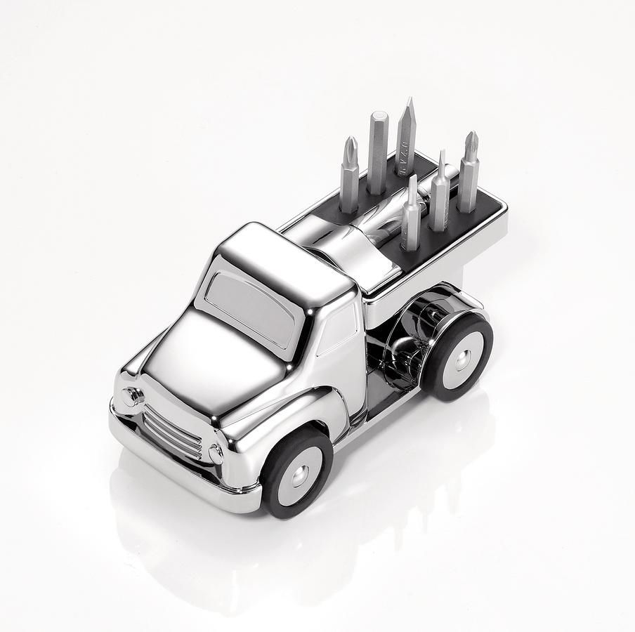 TROIKA工具小卡車紙鎮/ 銀