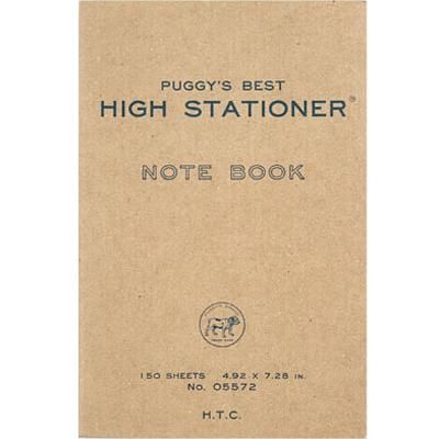 日本 HIGHTIDE Paperback 空白筆記本/ Y5572/ 黑字
