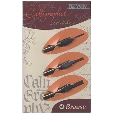 法國Brause Packs with 3 沾水筆尖/ Calligraphy Series