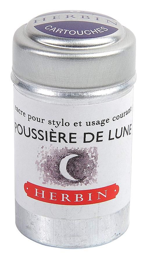 法國Jacques Herbin 鋁罐裝墨水管6入/ Poussiere de Lune