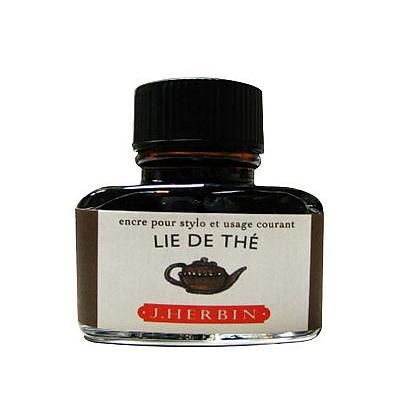 法國Jacques Herbin 30ml鋼筆沾水筆墨水/ 茶褐色