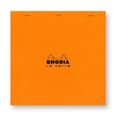 法國RHODIA Le Carré Notepad/ 210X210MM/ Orange方眼筆記本