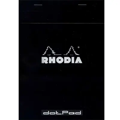 法國RHODIA 方眼筆記本/ N°16/ Black/ Grid 5mm
