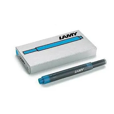 LAMY T10 5入卡式墨水/ 土耳其藍