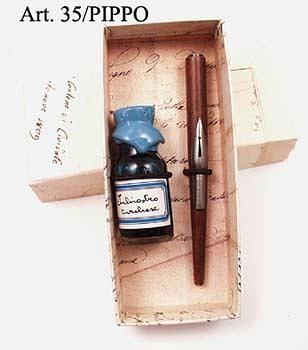 Rubinato 木桿筆組+Ink