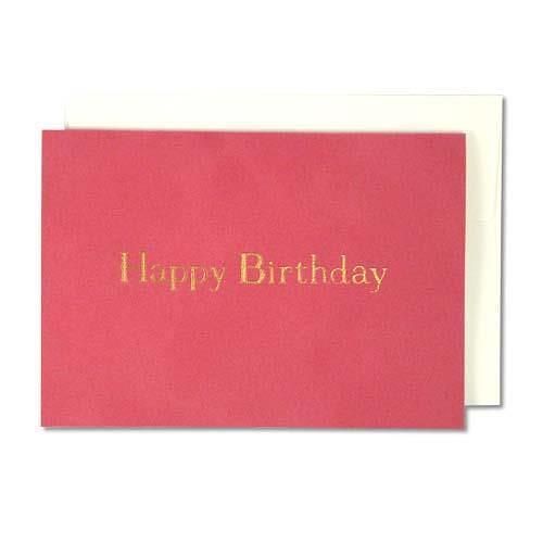 日本EASE生日卡/ 生日快樂/ 白色