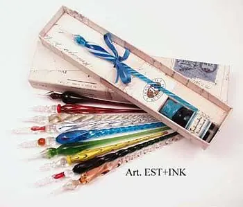 Rubinato 彩色玻璃筆+Ink