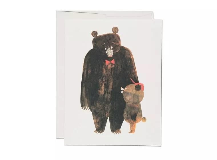 美國 RED CAP 父親節卡/ Daddy Bear