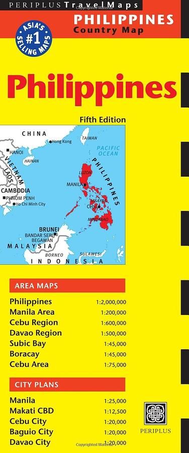 Philippines Travel Map (5 Ed.)