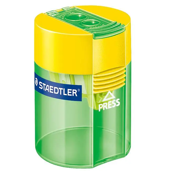 STAEDTLER快樂學園雙色筆刨/雙孔