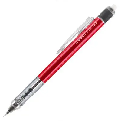 TOMBOW MONO 0.5mm自動鉛筆/紅色