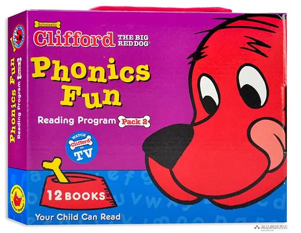 Clifford Phonics Fun Pack Reading Program 2 (+CD/12冊合售)