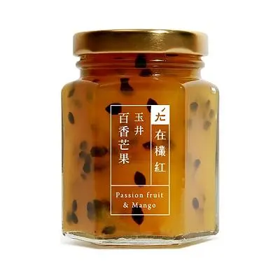 在欉紅百香芒果果醬