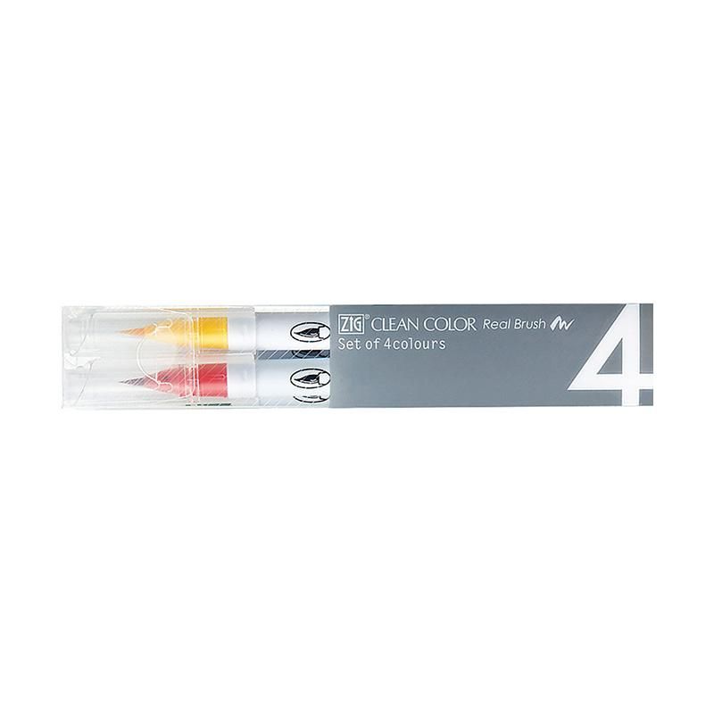 吳竹彩繪毛筆/4色/RB-6000AT/4VC