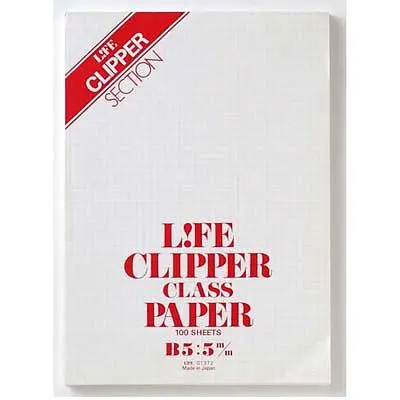 日本LiFE G Clipper紙箋本/ B5