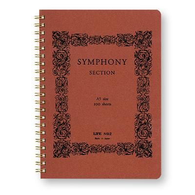 日本LiFE N Symphony 筆記本/ A5/ 方格