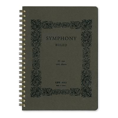 日本LiFE N Symphony 筆記本/ A5/ 橫書