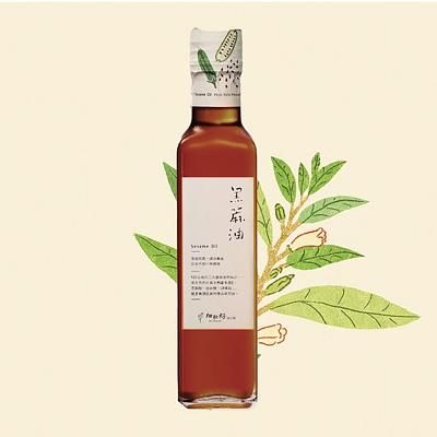 細粒籽冷壓黑麻油