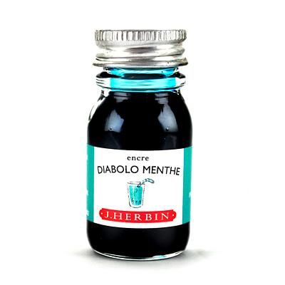 法國Jacques Herbin 10ml鋼筆沾水筆墨水/ 薄荷蘇打綠
