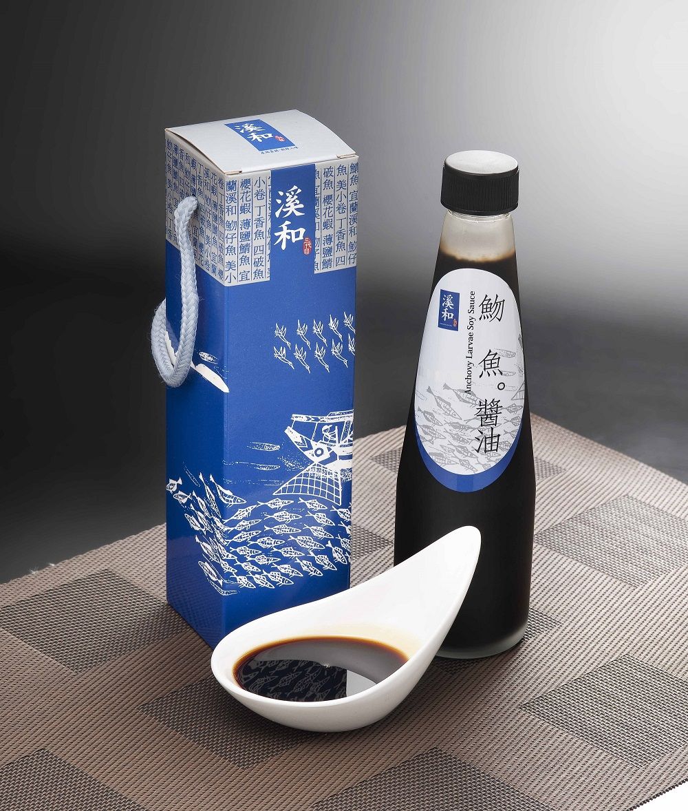 溪和水產手工魩魚醬油