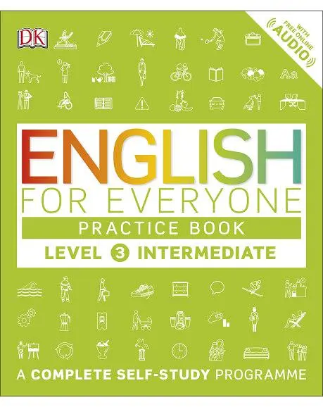 English for Everyone Practice Book Level 3 Intermediate (+Free Online Audio)