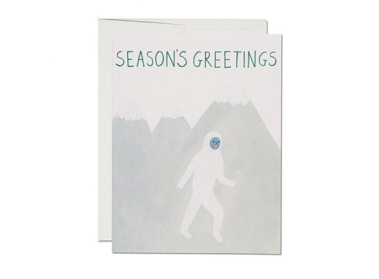 美國RED CAP節慶卡/ Holiday Yeti