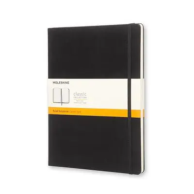 MOLESKINE經典筆記本/ 硬殼/ XL型/ 橫線/ 黑