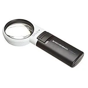ESCHENBACH 4倍手持型非球面放大鏡/ 含LED燈