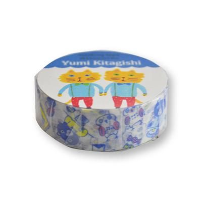 日本 PAPIER PLATZ Yumi Kitagishi 和紙裝飾膠帶/ 信件
