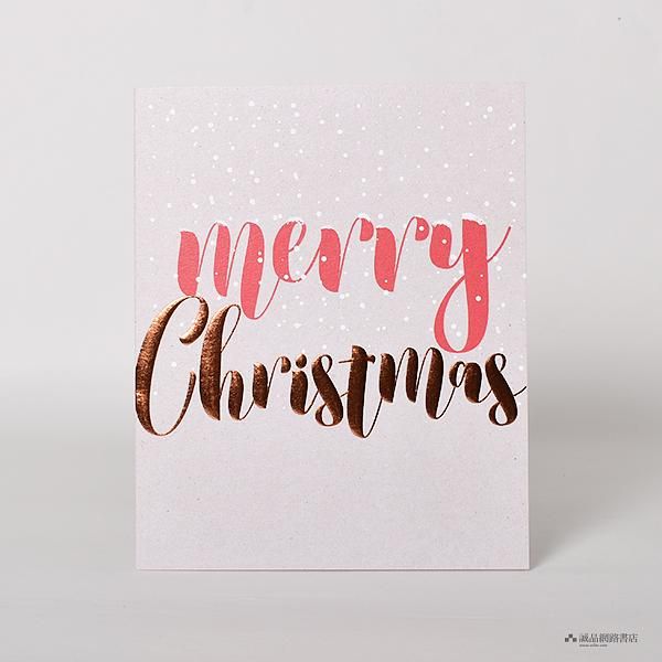 英國belly button聖誕卡/ Merry Christmas
