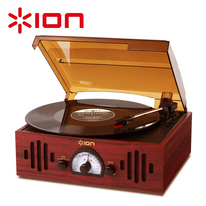 ION Audio Trio LP老上海古董AM/FM黑膠唱機