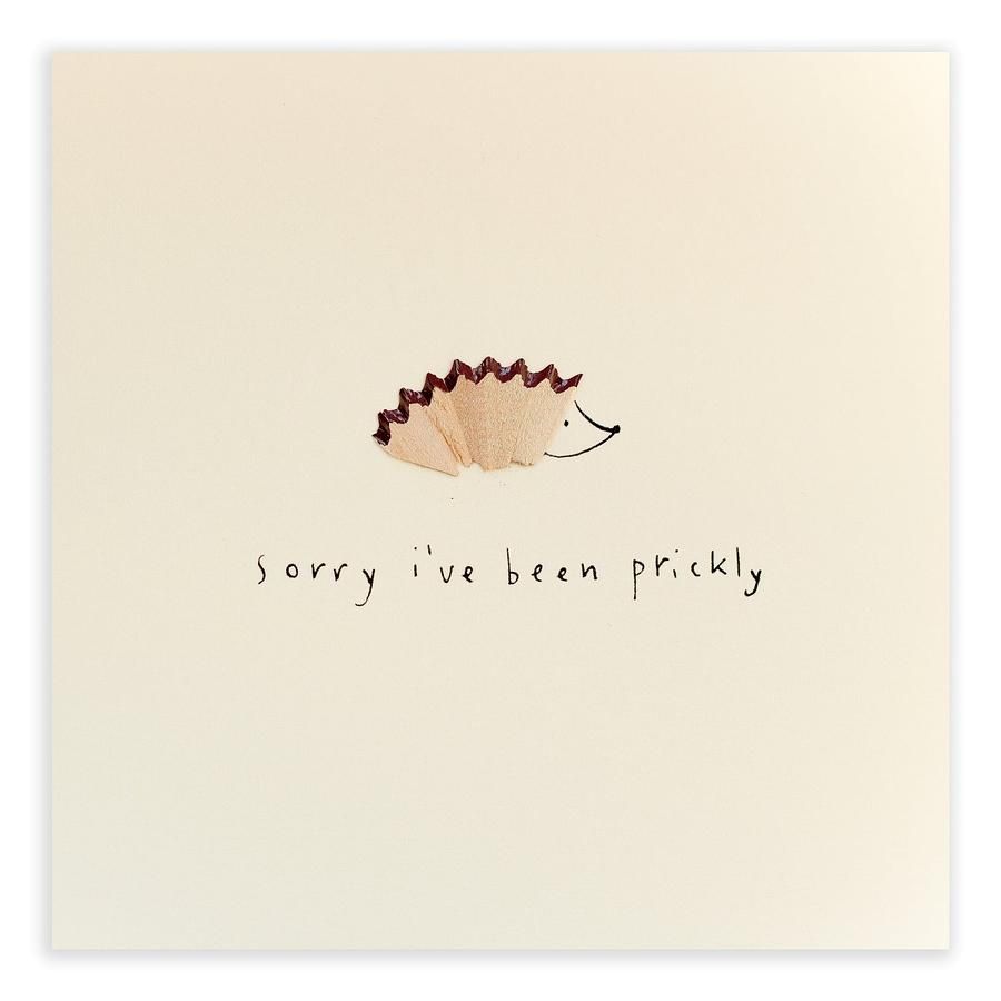 英國 Pencil Shavings 萬用卡/ Prickly