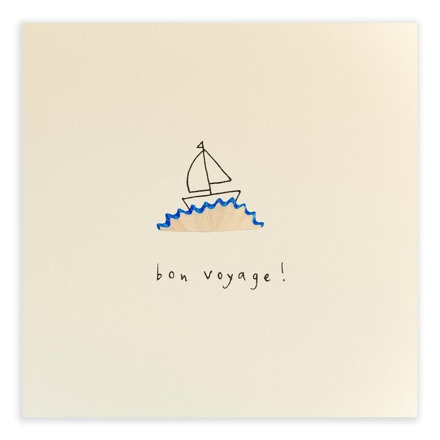 英國 Pencil Shavings 萬用卡/ Bon Voyage