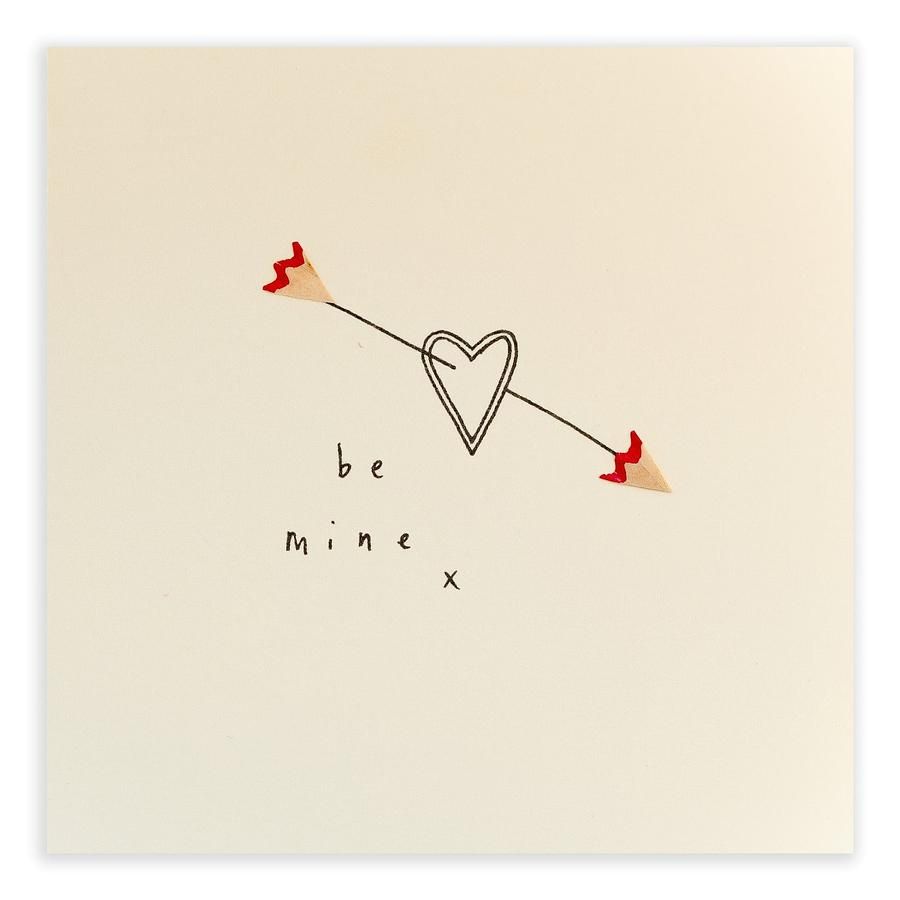 英國 Pencil Shavings 情人卡/ Be Mine