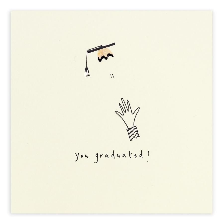 英國 Pencil Shavings 畢業卡/ Graduation Mortar Board