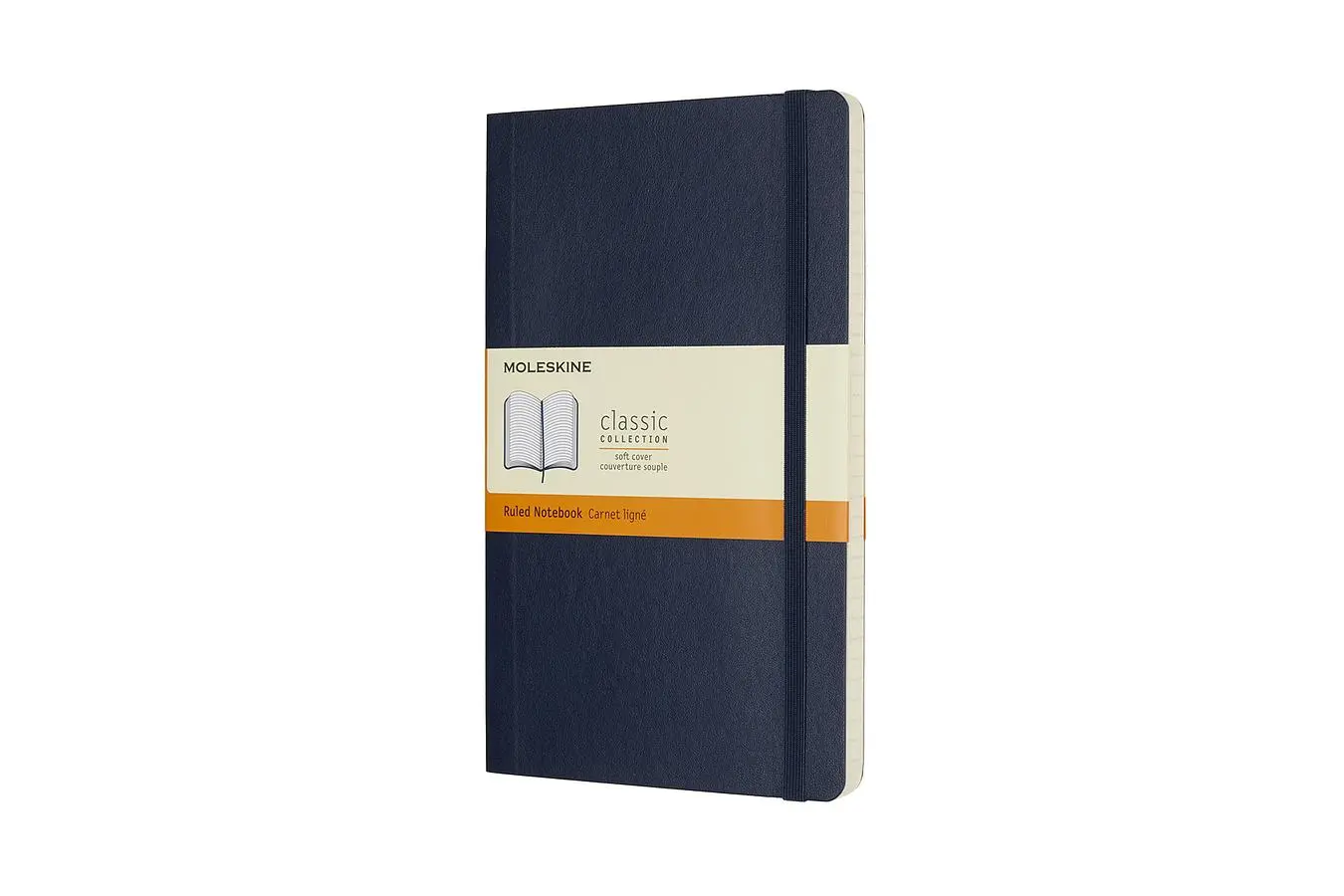 MOLESKINE經典筆記本/ 軟皮/ L型/ 橫線/ 藍