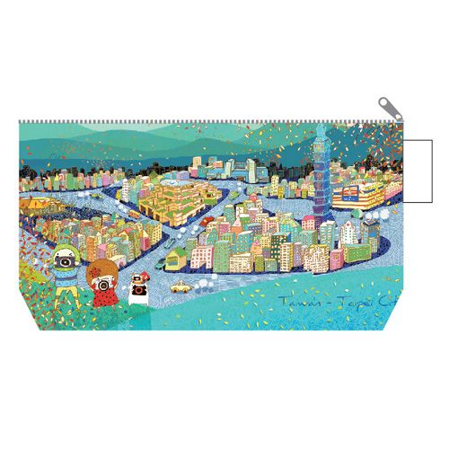 榴小妞筆袋/ 台北26/ 台北城市