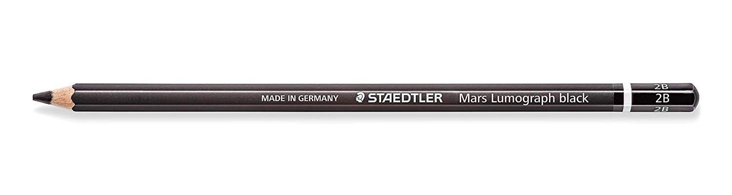 STAEDTLER黑桿人像素描專用鉛筆/ 2B