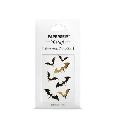 PAPERSELF刺青貼紙/ 蝙蝠Bat/ 2入