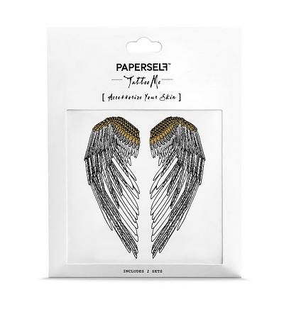 PAPERSELF刺青貼紙/ 神聖之翼Wings/ 2入